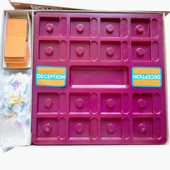 Deception The Memory Poker Game Vintage 1975 - Picture 4 of 16